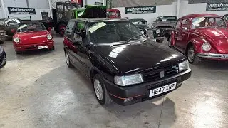 1991 FIAT UNO TURBO I E | MATHEWSONS CLASSIC CARS | AUCTION: 21, 22 & 23 MAY 2025