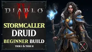 Diablo 4 Druid Build  - Stormcaller Leveling Build