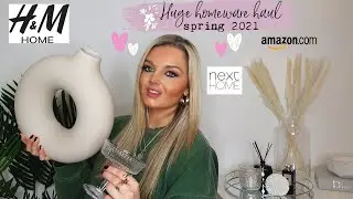 HUGE NEW IN HOMEWARE HAUL! H&M, NEXT, AMAZON AND MORE!
