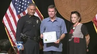 Off-duty pilot among those honored by HPD for heroic actions