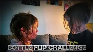 Bottle Flipping Challenge!! 10 Throws/Most Points WINS!!