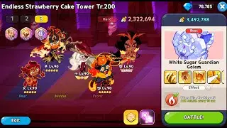 Endless Strawberry Cake Tower 200 Guide! - Cookie Run Kingdom