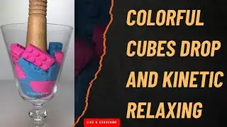 Very Satisfying and Relaxing Compilation 343 Kinetic Sand ASMR