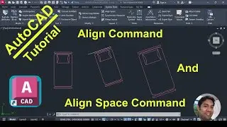 AutoCAD Align & Align Space Commands