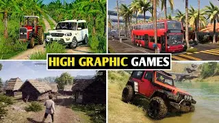 TOP 5 NEW HIGH GRAPHICS GAMES FOR ANDROID | BEST HIGH GRAPHICS GAME 2023 ||