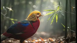 The Rainbow Pheasant 4K 🦜 Earth's Most Beautiful Bird [Real Nature Sounds 2026]