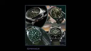 Panerai green dial -  #pam01299 #pam01356 #pam01287 #pam01386