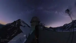 Milky Way over Jungfraujoch | Timelapse Shot on Insta360 RS1, X4 & X5