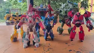 Transformers Prime (rid) modified, custom Arcee get bit smaller and comparison.