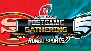 San Francisco 49ers vs Philadelphia Eagles 2025 NFL Playoffs NFC Wild Card Postgame Fans Gathering