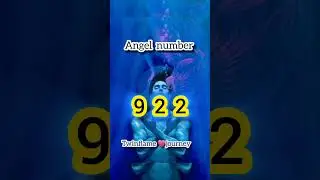 Angel number 922 meaning in twin flame journey. #angelnumbers #twinflame #shorts #922