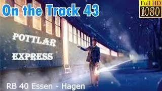 WInter auf der RB 40,  Essen - Hagen, HD, OTon, Ansagen