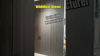 Contract Quality Customized #hiddendoor #chinatravel #BuildingMaterial #Chinasourcing #FoshanDriver