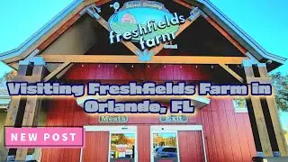 Freshfields Farm & Ice Cream in Orlando, Florida