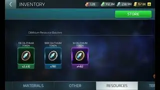 Where are those resource tokens? Star Trek Fleet Command