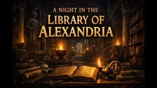 A Night in the Library of Alexandria | Relaxing Bedtime Story for Grown Ups | History for Sleep