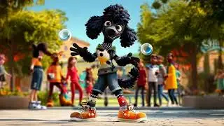 Meet Tyrone the Silly Poodle! 🐩😂 Fun Character Song for Kids | Smart & Silly Squad