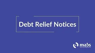 Debt Relief Notice