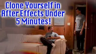 How to Clone Yourself with After Effects under 5 Minutes!