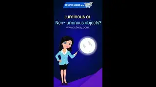 Moon Light | Non Luminous Objects | Luminous or Non Luminous Objects for Kids | Science #shorts