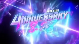 4th anniversary in free fire