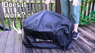 How well does this fire pit cover work?
