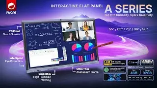 IWARE Interactive Flat Panel A-Series | For Smarter Meetings and Dynamic Learning