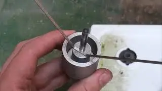 Airsoft/paintball spring powered landmine prototype
