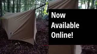 PRE ORDER NapSack Hammocks Tarp with Zip Closure Doors