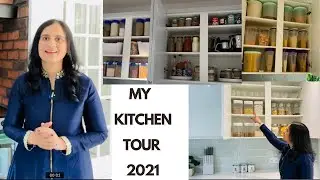 MY KITCHEN TOUR 2021..నేను కిచెన్ ని ఎలా సర్దుకున్నాను?