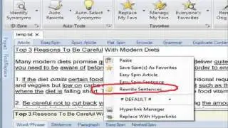 Article Spinner Software Download