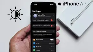 iPhone Air : How to turn on dark mode on iPhone (2 Ways)