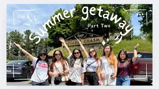 SUMMER GETAWAY /PART TWO 🌞✨ AUSABLE CHASM 🌿 MIRROR LAKE 💧NEPALI IN NYC 🇳🇵