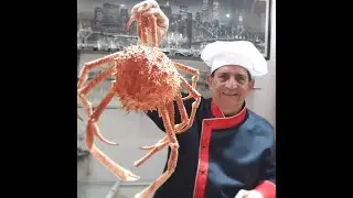 Centolla Rellena de arroz Marinero - Chef Dalen Cove&ntilde;a