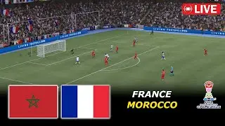 🔴Morocco vs France / Under-20 World Cup Semi-Final 2025 / eFootball PES 21 Simulation