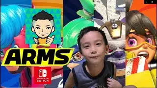 Leon's Adventure_ Nintendo Switch - ARMS Gameplay