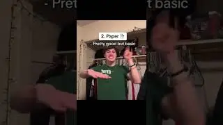 Best moves to use in rock paper scissors 🥀💔