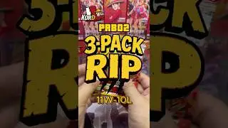Even or Ahead. | 3 PACK RIP EP 22 | ONE PIECE TCG PRB02 #shorts