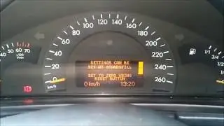 W203 C-Class Mercedes Benz Complete Settings Walk-through