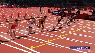 Olympic Games Tokyo 2020 &ndash; The Official Video Game - 100m - Gameplay (PS5 UHD) [4K60FPS]