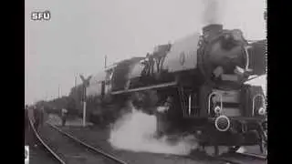 Ťažkotonážny vlak Čierna nad Tisou - Michaľany (1954)