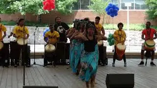 Drums Up, Guns Down and Kuumba Watoto Dancers at The 1982 World's Fair 40th Anniversary Celebration