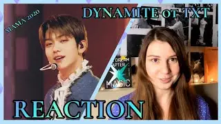 TXT 'Dynamite+Blue Hour' MAMA 2020 Full performance [REACTION] | Реакция на TXT