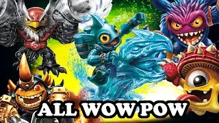 Skylanders Trap Team - All Wow Pow GAMEPLAY