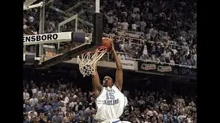 1998.03.21 - Vince Carter 12 Pts Highlights vs Connecticut [360 Dunk]