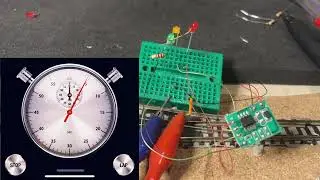 1.99$ traffic light module for scale gauge train dioramas form AliExpress - assembly and test run