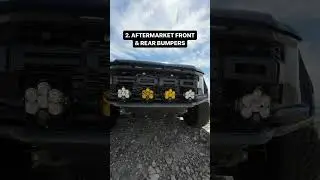 5 Must have #FordRaptor upgrades to tackle anything in your truck.