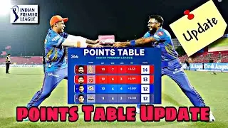 Ipl current points Table status After Match no 50 MI vs RR #pointstable #ipl #mivsrr #rohitsharma