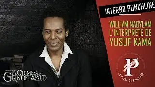 Interro Punchline : William Nadylam alias Yusuf Kama (Les Animaux Fantastiques)
