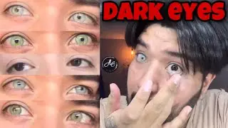 LOS MEJORES LENTES DE CONTACTO PARA OJOS OSCUROS // BEST CONTACT LENSES FOR DARK EYES // PUPILENTES